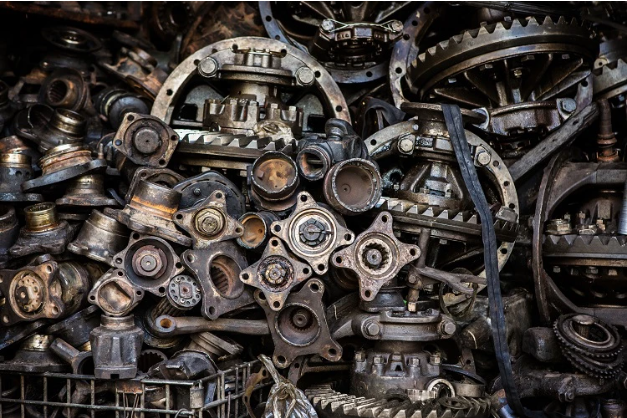 image of industrial mesinarry scrap